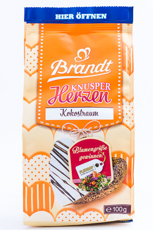 Brandt Knusper Herzen Kokostraum