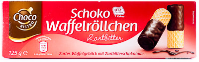 Schoko Waffelröllchen Zartitter