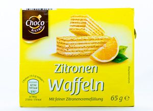 Choco Bistro Zitronen Waffeln