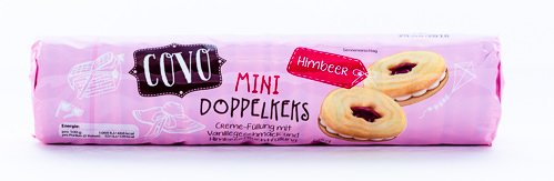 COVO Mini Doppelkeks Himbeer