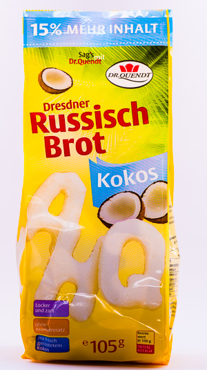 Dresdner Russisch Brot Kokos