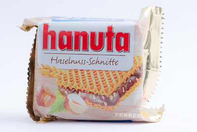 Hanuta Haselnuss-Schnitte