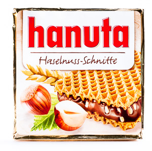 hanuta Haselnuss-Schnitte