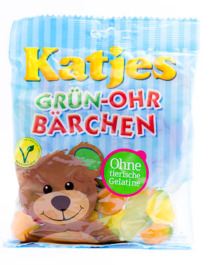 Katjes Grün-Ohr Bärchen