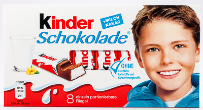 Kinder Schokolade