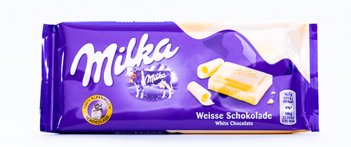 Milka Weisse Schokolade