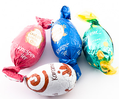 chocolate Easter eggs