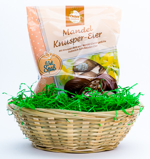 Osterzauber Mandel Knusper-Eier