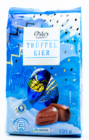 Osterzauber Trüffel Eier Schwarzwälder Kirsch/Amaretto
