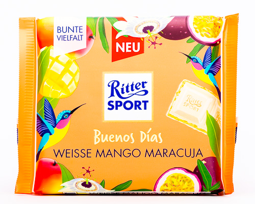Ritter Sport Buenos Dias Weisse Mango Maracuja