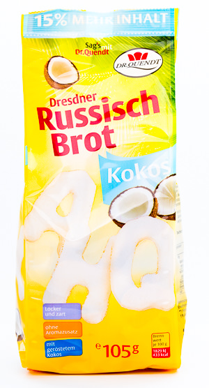 Dresdner Russisch Brot Kokos