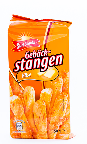 Sun Snacks Gebäckstangen Käse