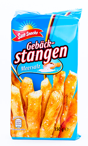 Sun Snacks Gebäckstangen Meersalz