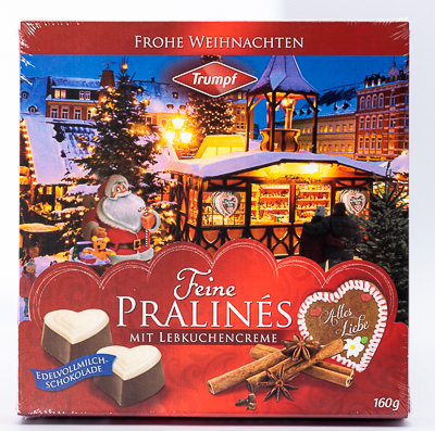 Feine Pralinés mit Lebkuchenfüllung