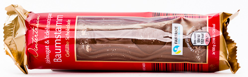 Wintertraum Edelnugat & Edelmarzipan Baumstamm