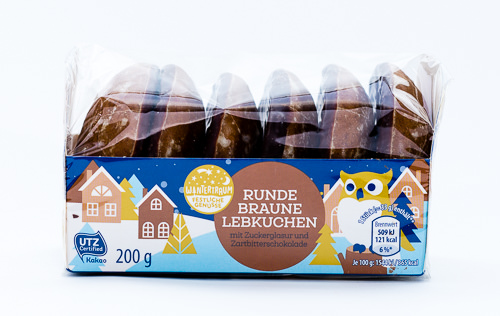 Runde Braune Lebkuchen